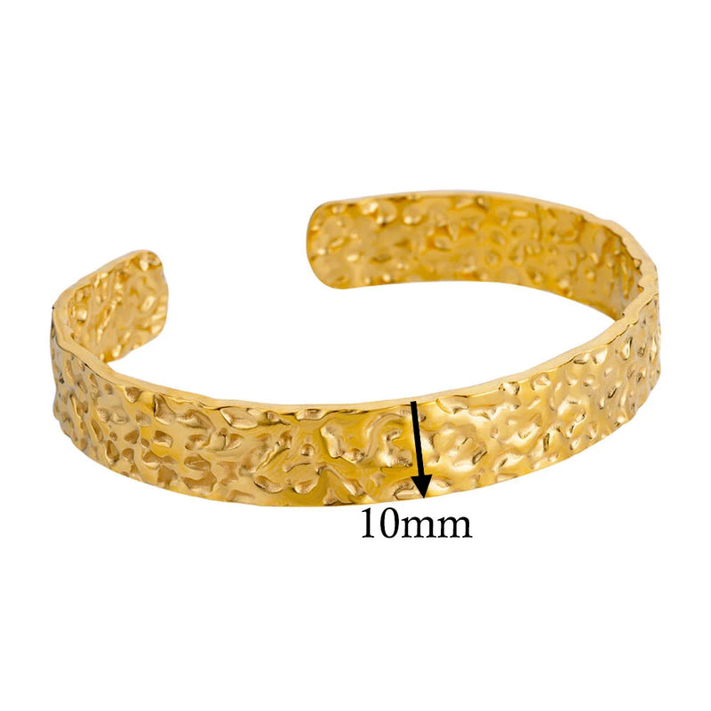 Bracelete Tendencia Banhado a Ouro 18k