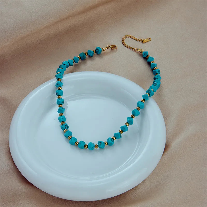 Choker Pedraria - Azul