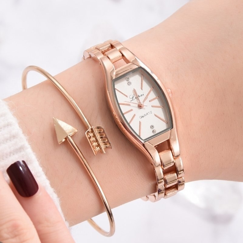 Glamood watch - relógio retangular